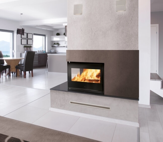 Камина с въздушна риза на дърва INWOOD2 70 49/55-9kW Камина с въздушна риза на дърва INWOOD2 70 49/55-9kW