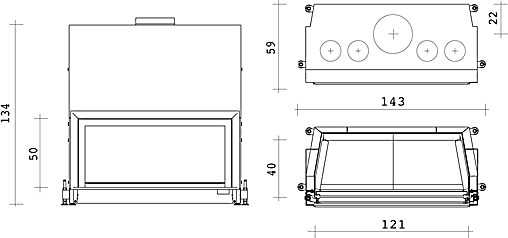 чертеж на WINDO 120 – 15 kW