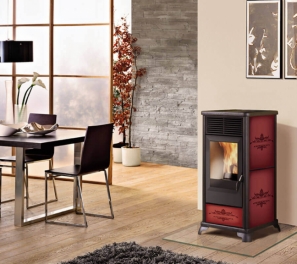 Пелетна камина с въздушна риза  CLASSICA  8kW